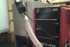 Pellet boiler Kalvis-2-16 DG with pellet burner X.Mini